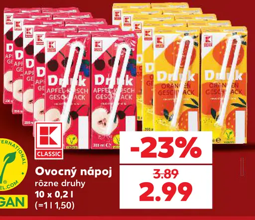 K-Classic Ovocný nápoj
