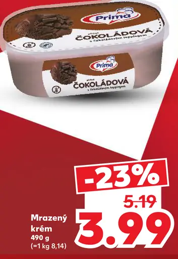 Prima Čokoládová zmrzlina