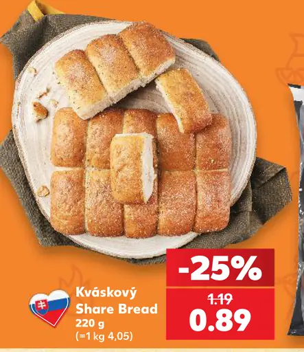 Share Bread kváskový chlieb