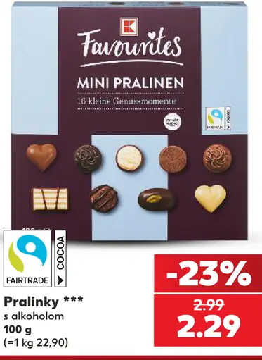 Favourites Mini Pralinen mini pralinky
