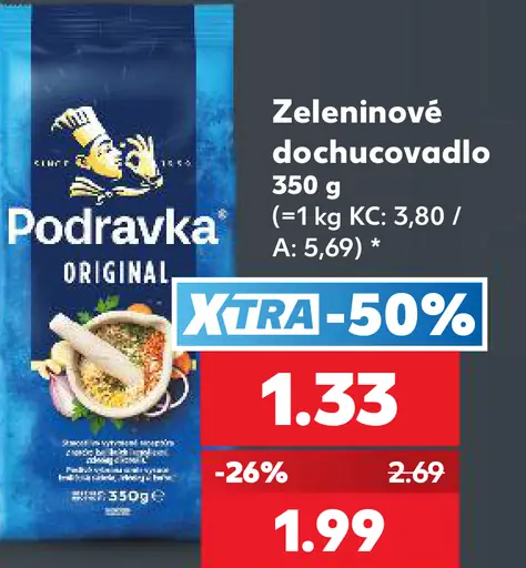 Podravka zeleninové ochucovadlo
