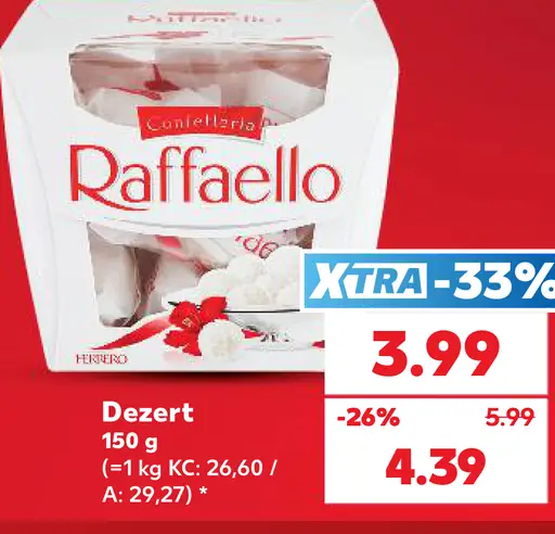 Ferrero Raffaello dezert