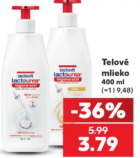 Lactourea telové mlieko
