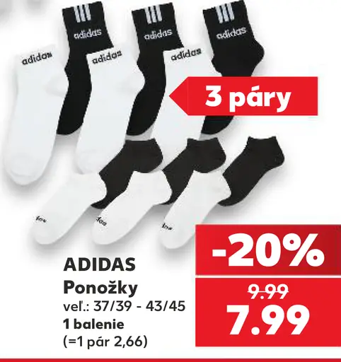Adidas Ponožky