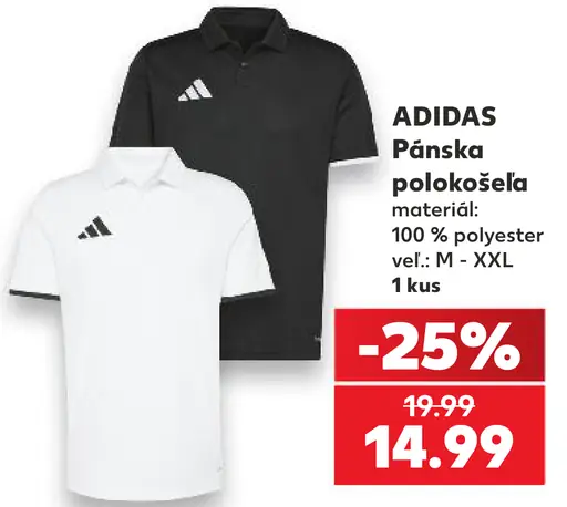 Adidas pánska polokošeľa