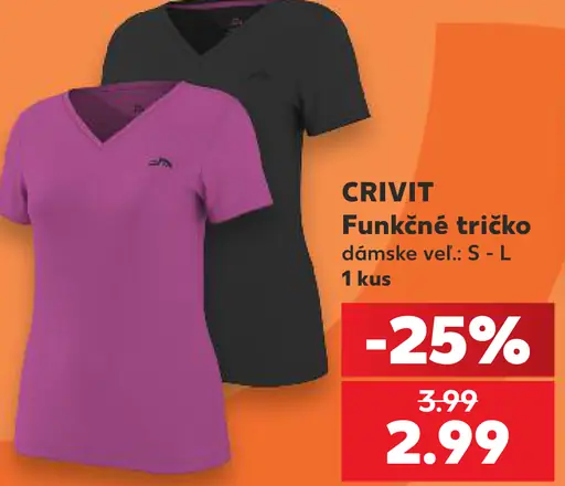Crivit dámske funkčné tričko