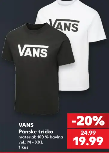 Vans pánske tričko