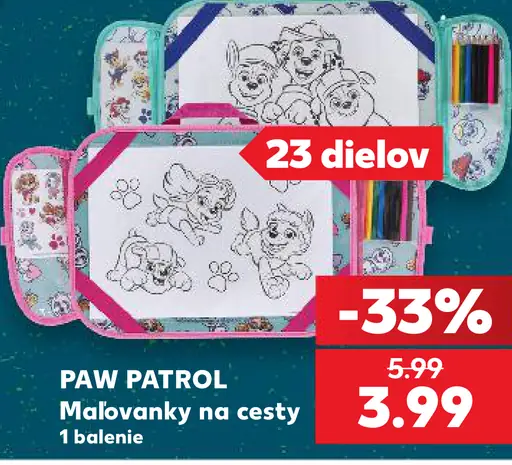 PAW PATROL maľovanky na cesty