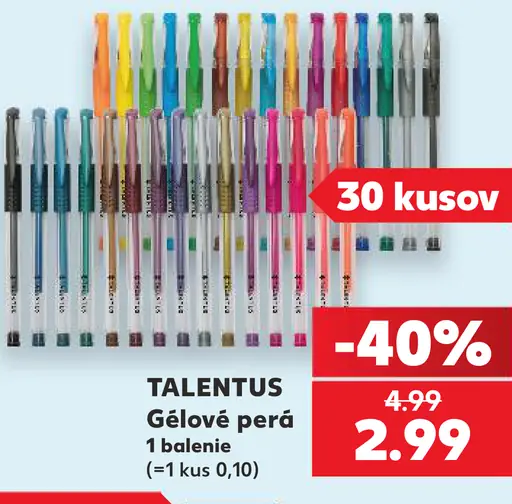 Talentus Gélové perá