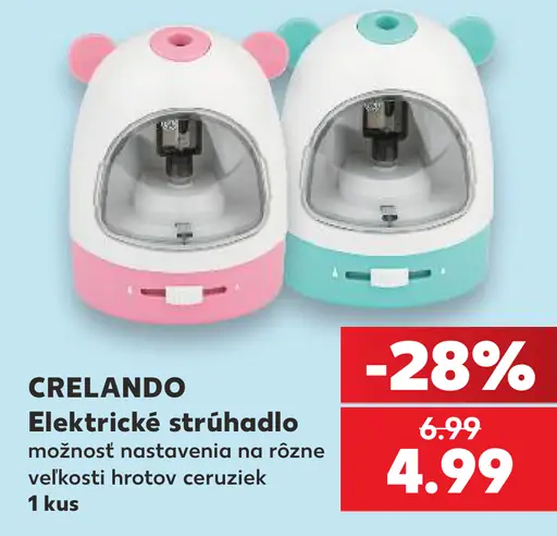 CRELANDO elektrické strúhadlo