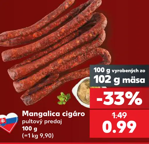 Mangalica cigáro