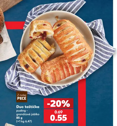 Duo taštička puding – granátové jablko