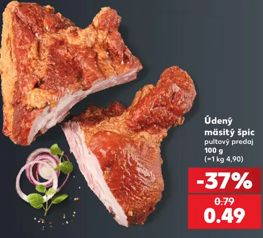 Údený mäsitý špic