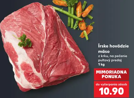 Írske hovädzie mäso na pečenie