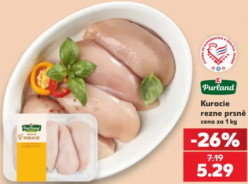 Purland Kuracie rezne prsnè