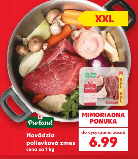 Pureland hovädzia polievková zmes
