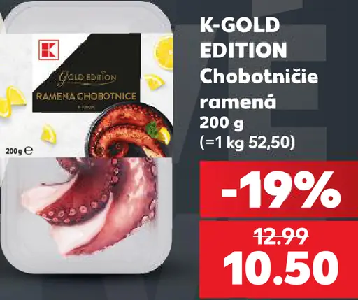 K-Gold Edition chobotnice, ramená chobotnice