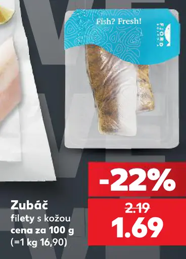 Fish? Fresh! zubáč filety s kožou