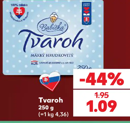 Babička Tvaroh mäkký hrudkovitý