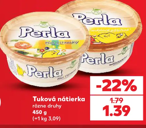 Perla Tuková nátierka