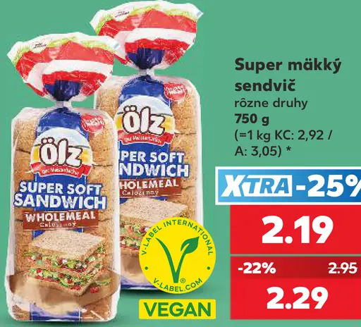 Ölz Super mäkký sendvič