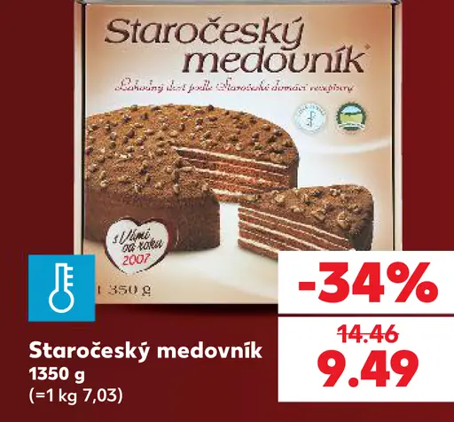 Staročeský medovník Medové guličky