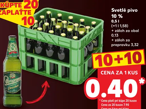 Březňák svetlé pivo