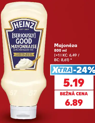 Heinz majonéza