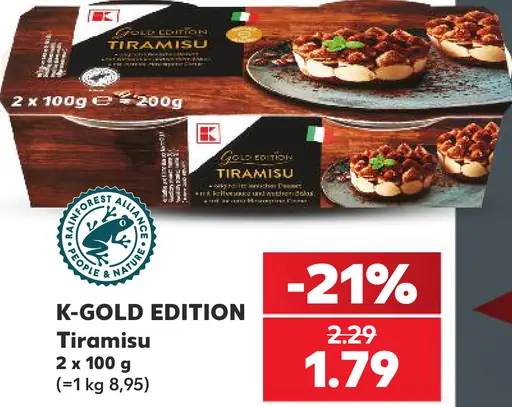 K-Gold Edition Tiramisu