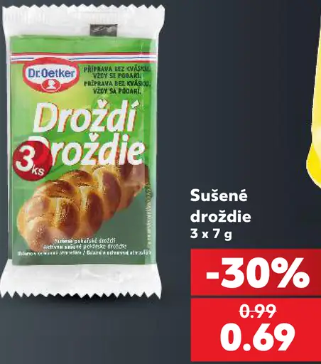 Dr. Oetker sušené droždie