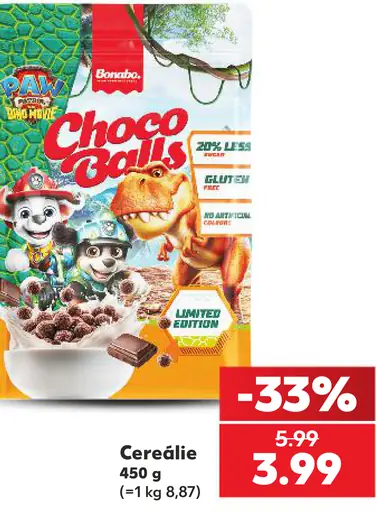 Bonato Choco Balls cereálie