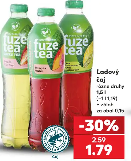 Fuze Tea ľadový čaj
