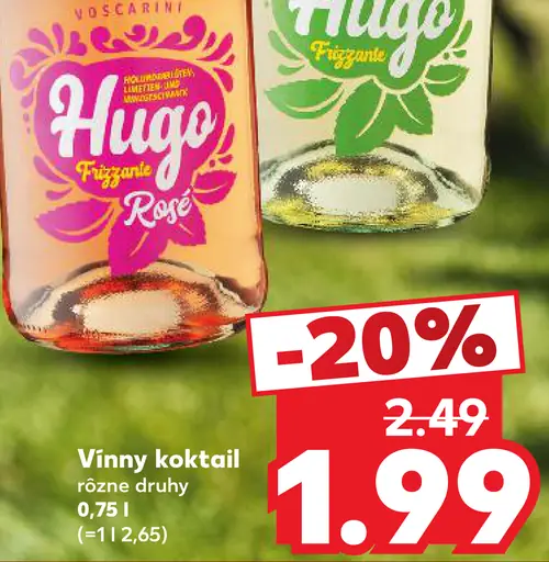 Voscarini Hugo Frizzante vínny koktail