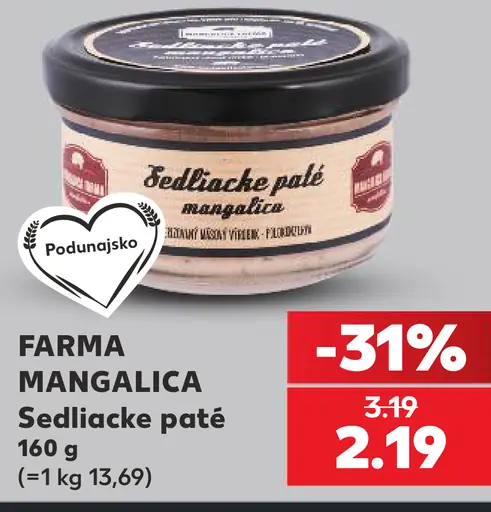 Farma Mangalica Sedliacke pâté