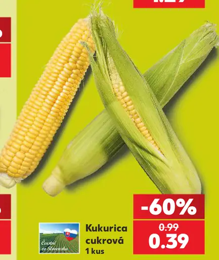 Kukuriča cukrová predvarené
