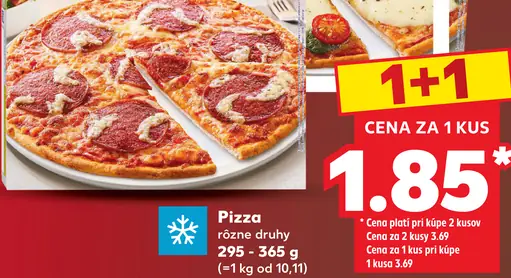 Dr. Oetker Ristorante pizza – rôzne druhy, Pizza Salame a Pizza Mozzarella