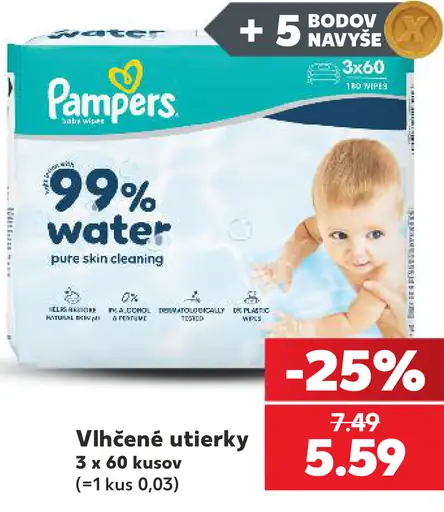 Pampers vlhčené utierky