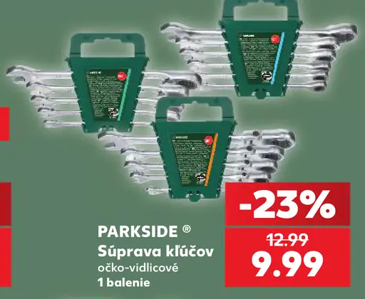 Parkside Súprava nástrčných kľúčov