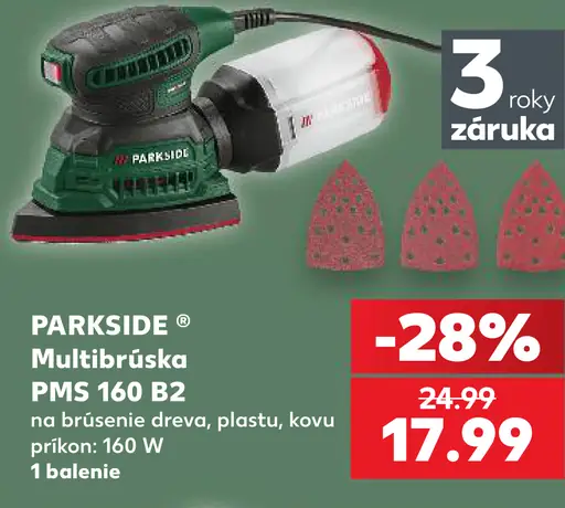 Parkside Multibrúska PMS 160 B2