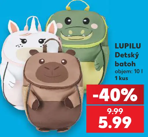 Lupilu detský batoh