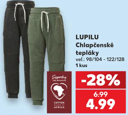Lupilu chlapčenské tepláky