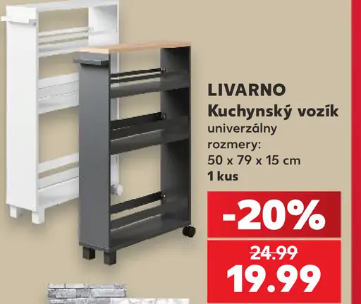 Livarno Kuchynský vozík