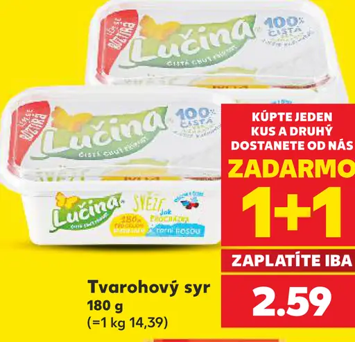 LUČINA Tvarohový syr