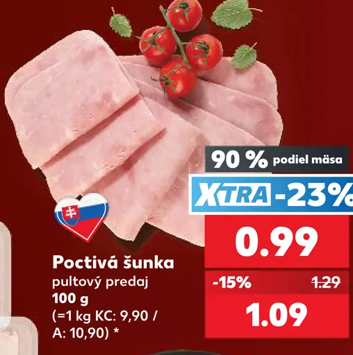 Poctivá šunka