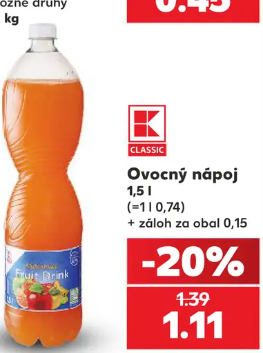 K-Classic Ovocný nápoj