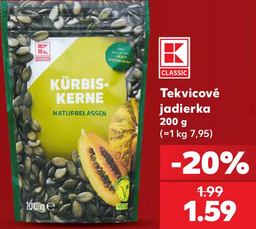 K-Classic Tekvicové jadierka