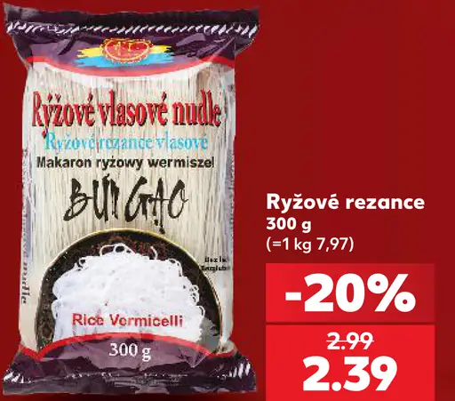 Ryžové vlasové nudle