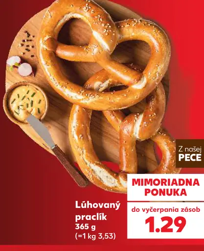 Luhovaný praclík