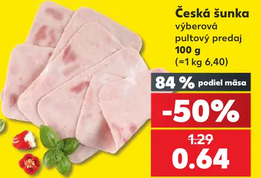 Česká šunka výberová