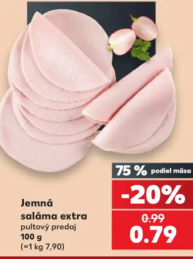 Jemná saláma extra